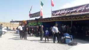 پذیرایی از زائران کشور پاکستان در موکب شوش علیا باشت+تصاویر