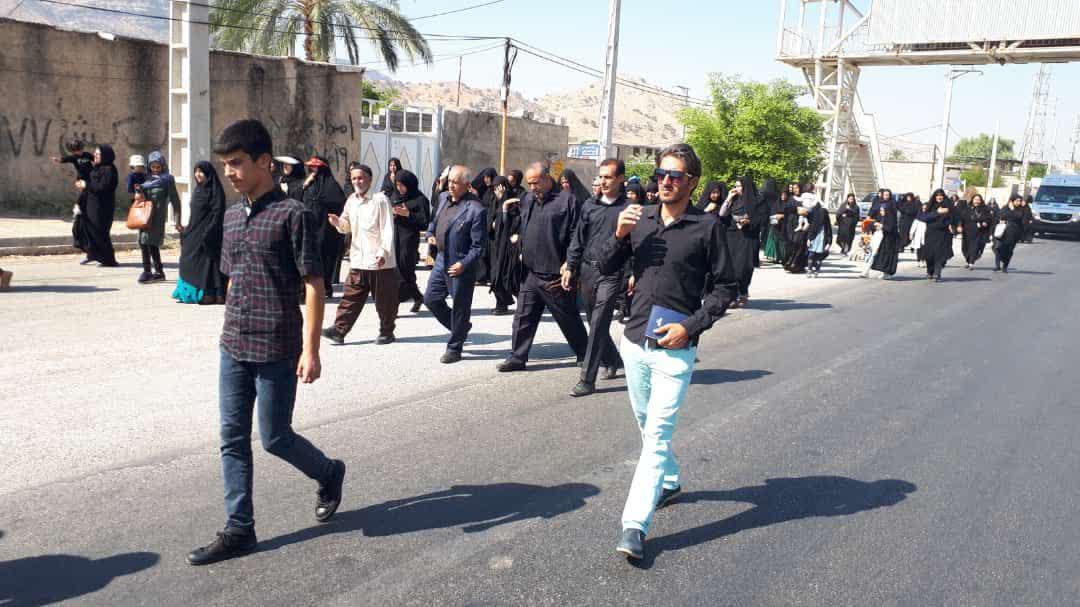 مراسم عزاداری اربعین حسینی در آستانه امامزاده سید شمس الدین (ع) بوستان برگزار شد.