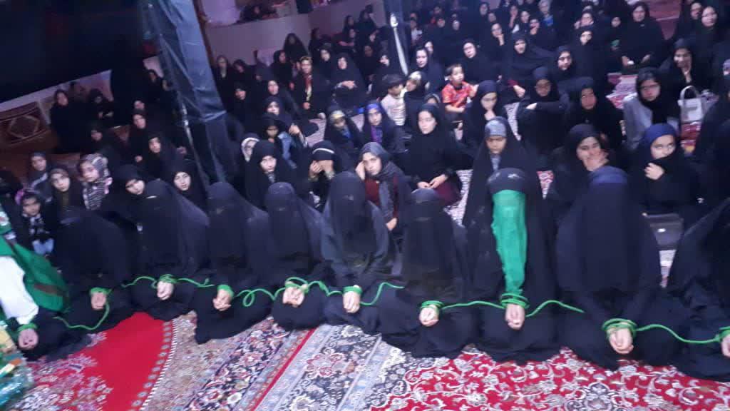 مراسم خطبه خوانی حضرت زینب(س) در شهرستان باشت +تصاویر