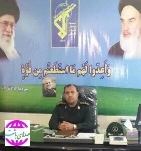 تقدیر جانشین ناحیه مقاومت بسیج شهرستان باشت از ارسال پیام های تبریک انتصاب