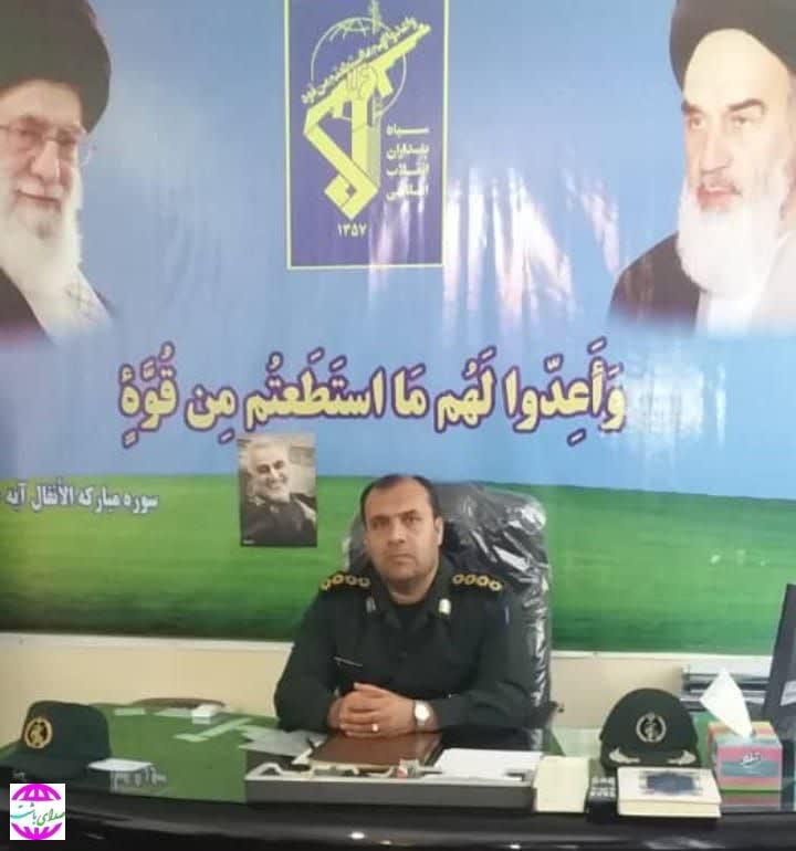 تقدیر جانشین ناحیه مقاومت بسیج شهرستان باشت از ارسال پیام های تبریک انتصاب