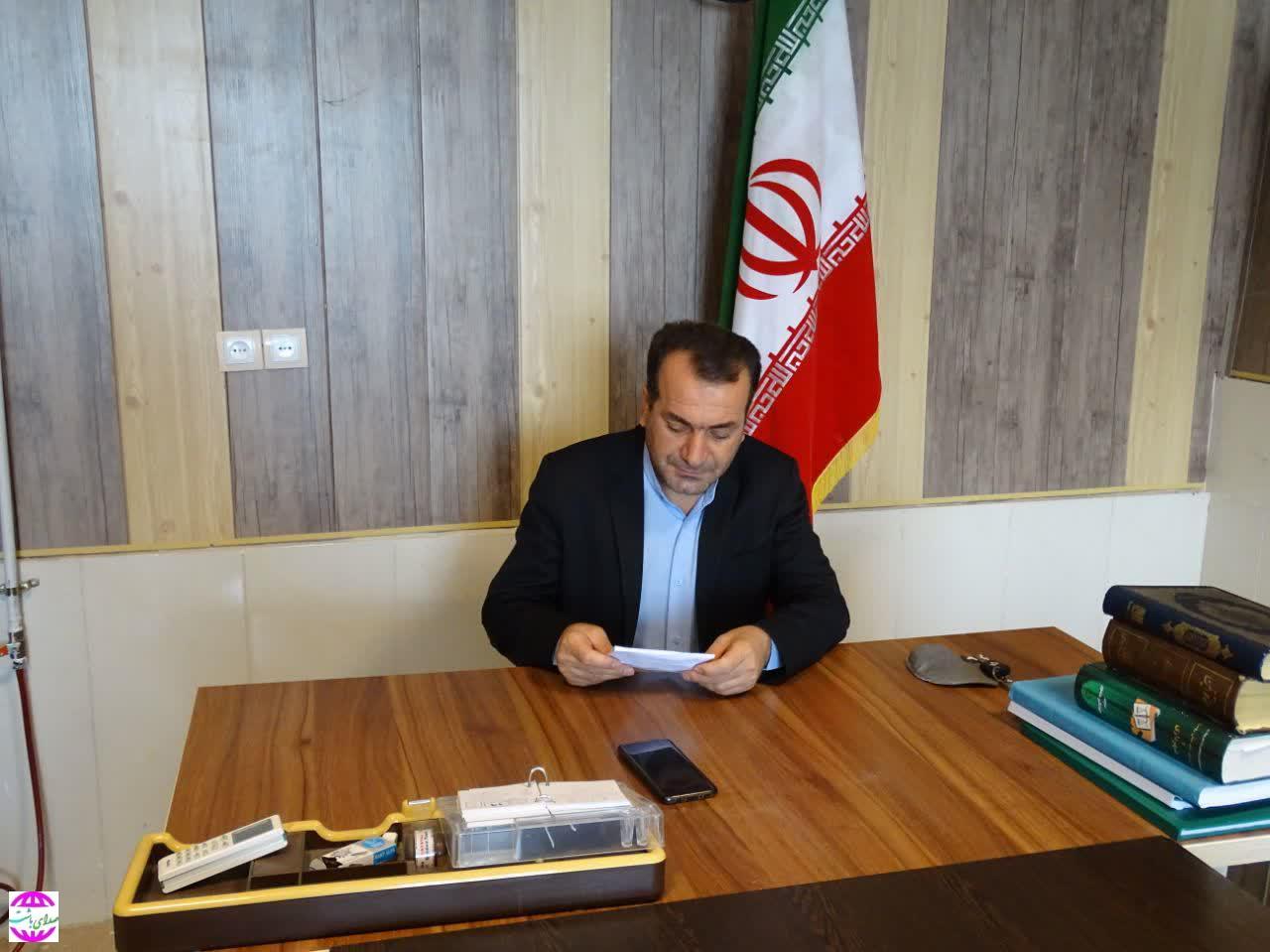 پیام تبریک رئیس شورای اسلامی شهر باشت به مناسبت ولادت حضرت علی (ع) و روز پدر