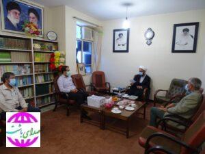 دیدار معاون دفتر قرآن و عترت اداره کل فرهنگ و ارشاد اسلامی استان با امام جمعه باشت با امام جمعه دیدار و گفتگو کرد