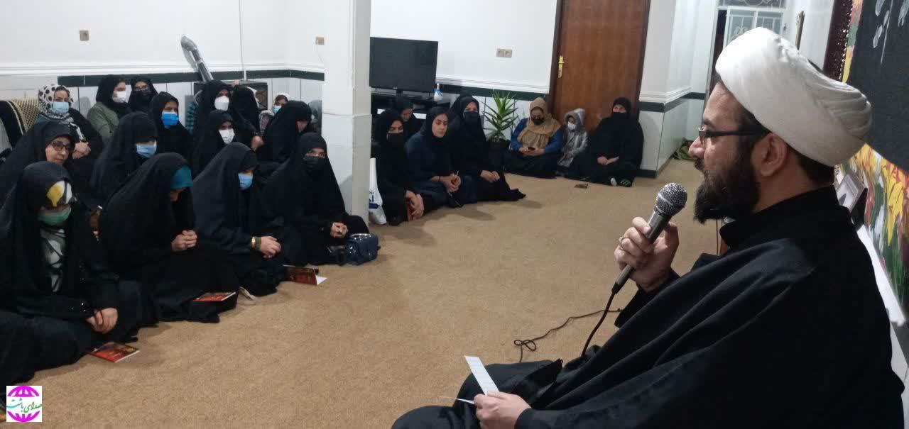 مراسم عزاداری وفات حضرت ام البنین(س) در شهر بوستان برگزار شد