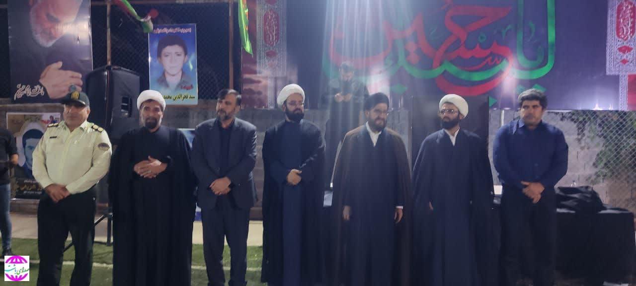 مراسم عزاداری شب هشتم محرم الحرام هیئت محبین اهلبیت (ع) روستای برمامیون خان احمد شهرستان باشت