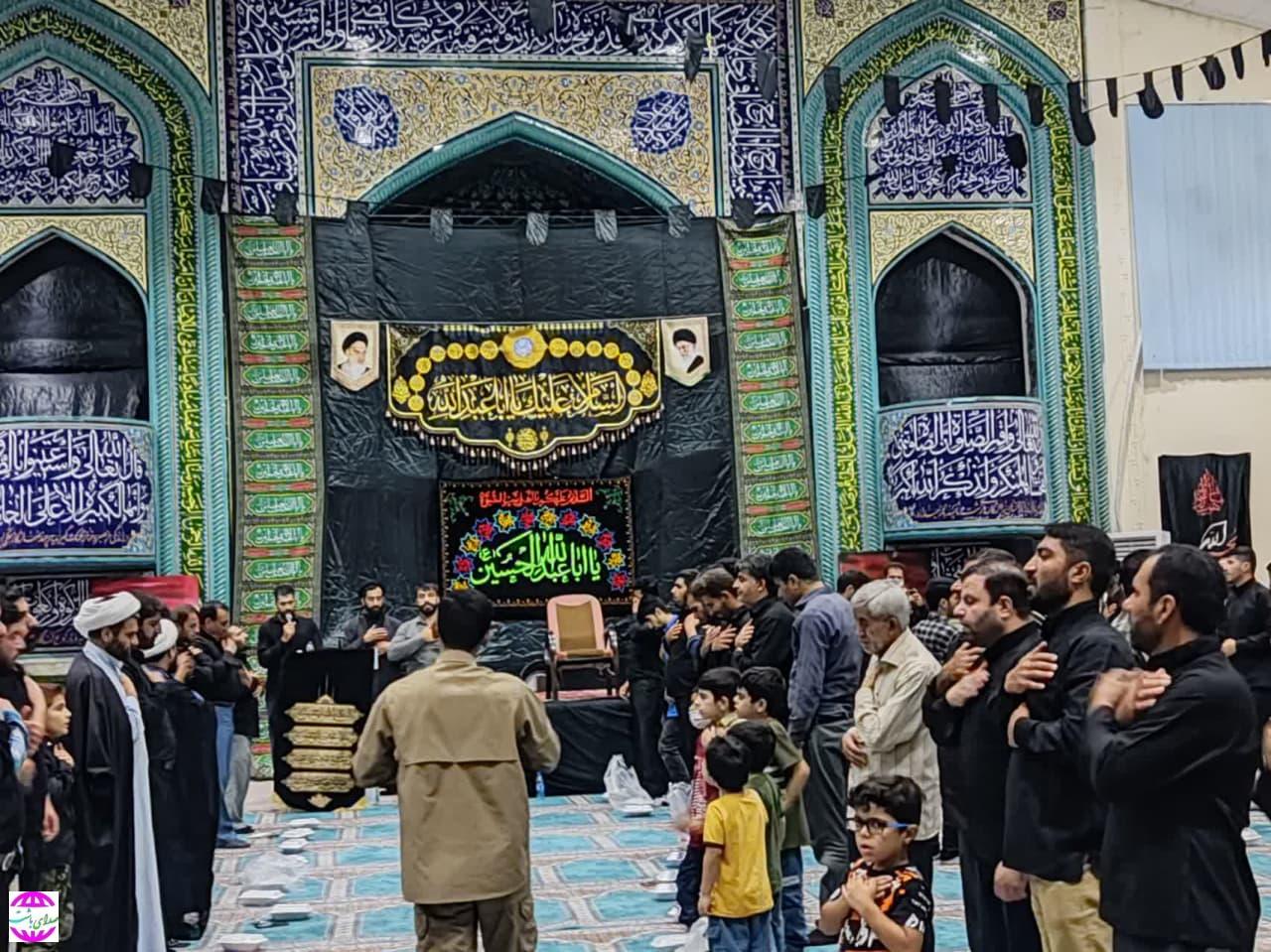 گزارش تصویری مراسم عزاداری دهه دوم محرم در هیئت جوانان حسینی شهرستان باشت