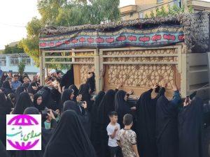 استقبال، مشایعت و بدرقه کاروان حمل درب باب المهدی حرم امامین عسکریین در شهرستان باشت