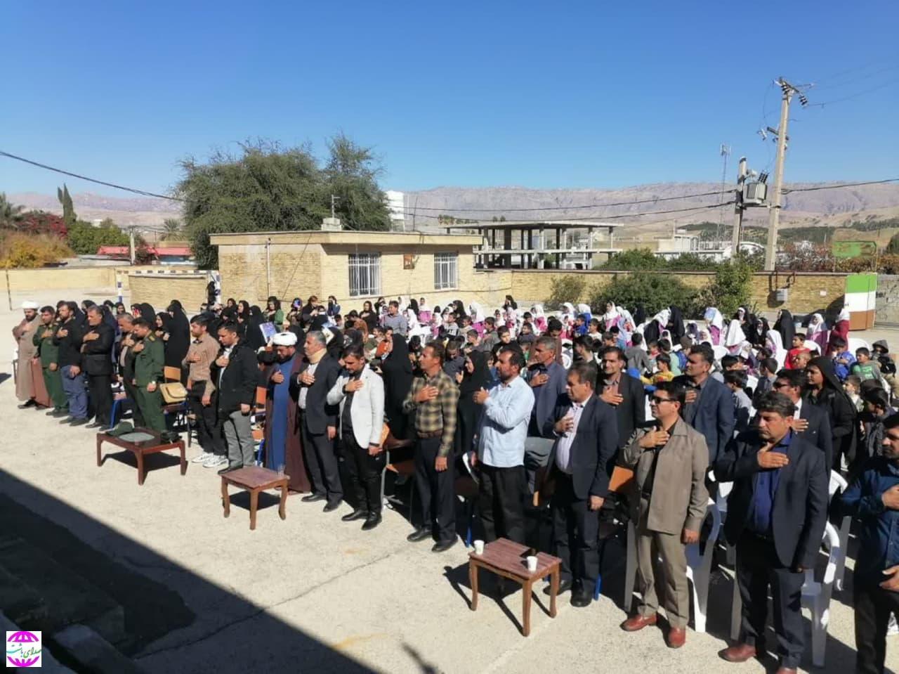 برگزاری مراسم عزاداری شهادت حضرت فاطمه زهرا(س) در مدرسه سمیه بوستان