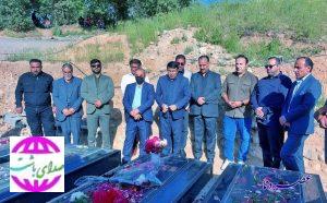 حضور خبرنگاران در مراسم سالگرد درگذشت خبرنگار فقید منصور زرگر