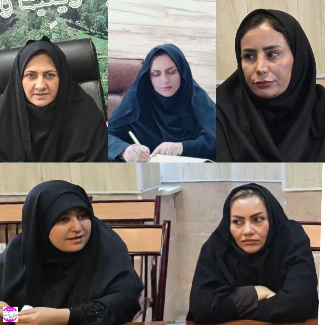پیام تبریک مشترک بانوان مسول شهرستان باشت به مناسبت آغاز دهه مبارک فجر انقلاب اسلامی ایران