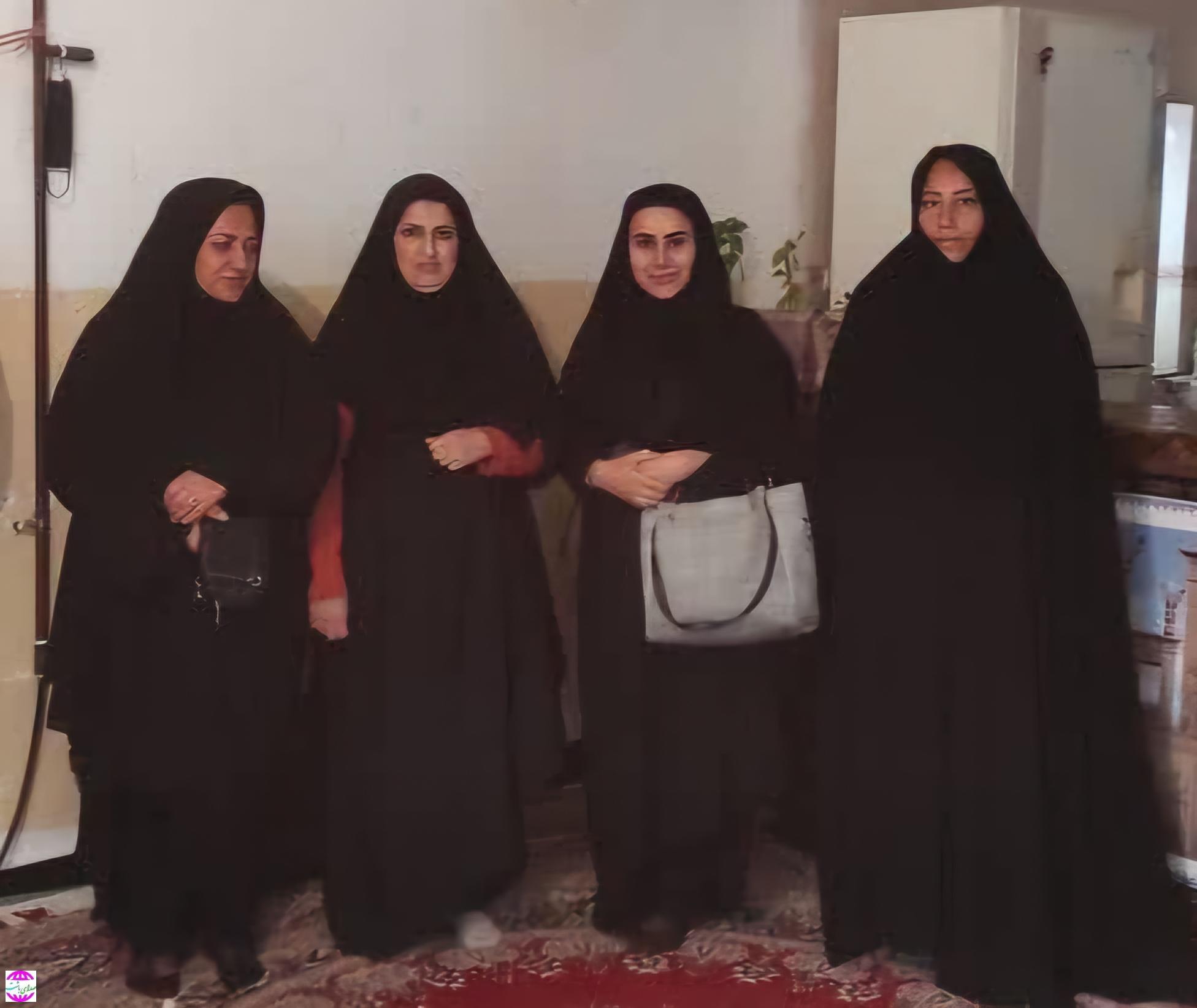 رییس کمیته امداد  باشت با دختر شهید نصیب الله محسنی دیدار کرد