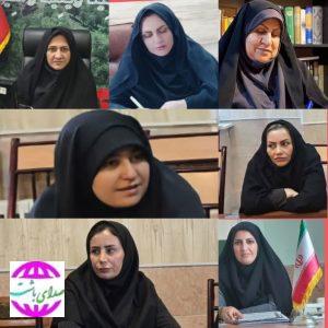 تبریک بانوان مسول باشت به اولین معاون فرماندار زن این شهرستان