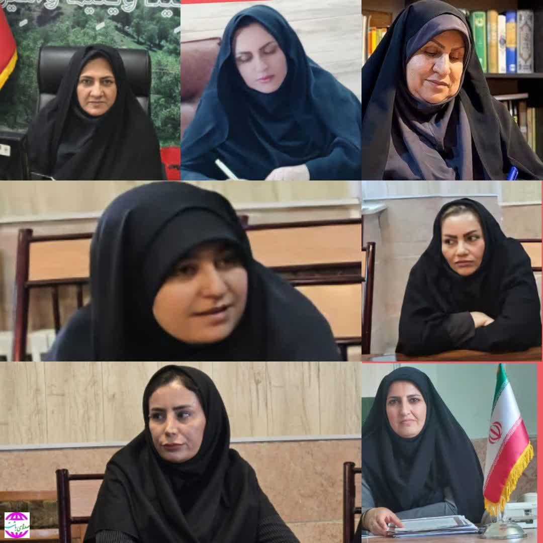 تبریک بانوان مسول باشت به اولین معاون فرماندار زن این شهرستان