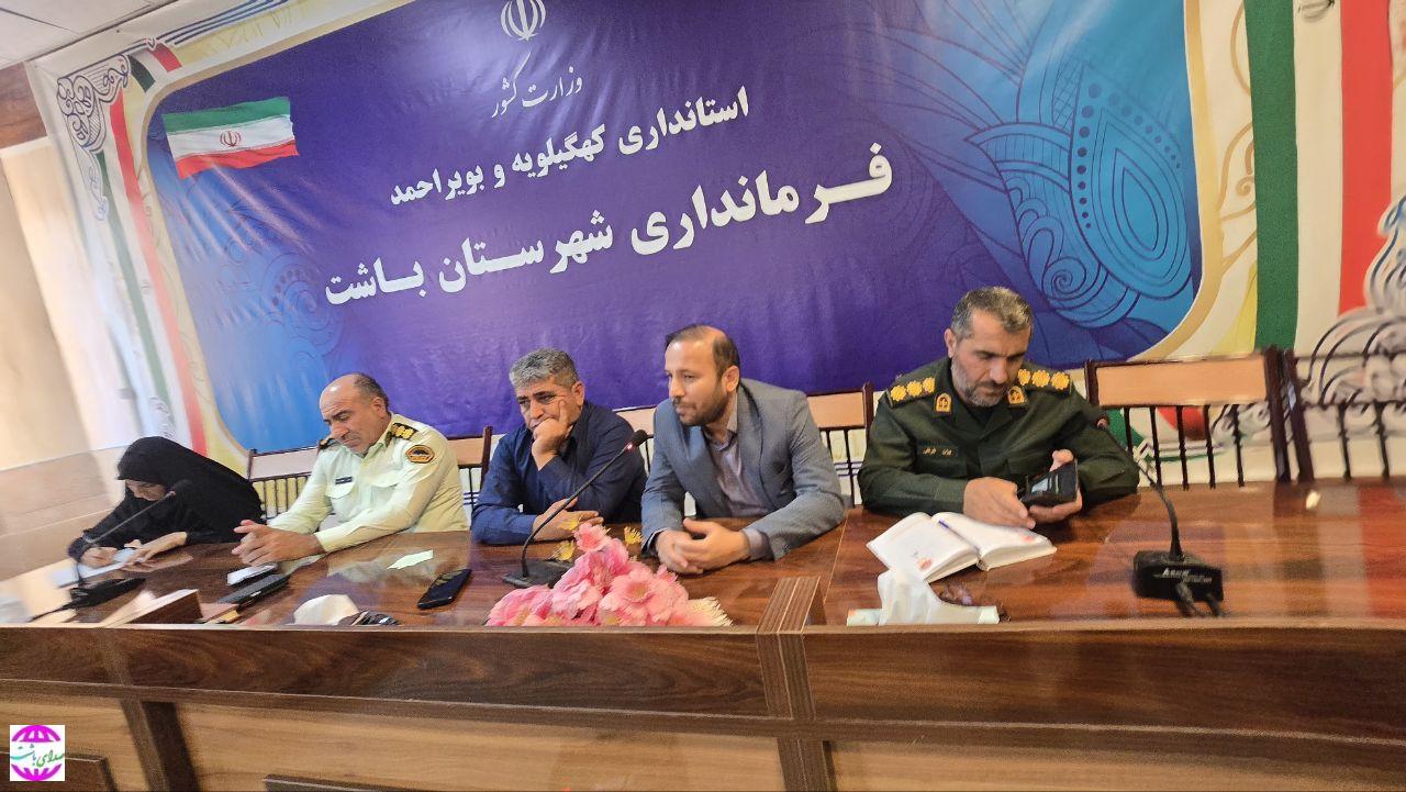 فرماندار باشت:مردم خونسردی خود را حفظ کنند