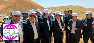 استاندار از پروژه‌های کلان شهرستان مارگون بازدید کرد
