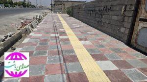 کف فرش بیش از یکهزار مترمربع از معابر عمومی شهر بوستان