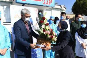 تقدیر از پرستاران و کادر درمانی بهداشت و درمان صنعت نفت گچساران
