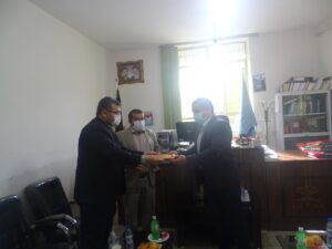 مراسم تکریم و معارفه دادستان شهرستان باشت /تصاویر