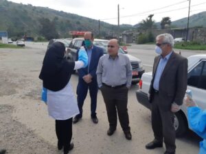 بازدید سرپرست دانشگاه علوم پزشکی از مراکز غربالگری یاسوج، دهدشت، باشت و گچساران
