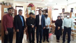بازدید مدیر کل ارشاد کهگیلویه و بویراحمد از کتابخانه برتر کشوری