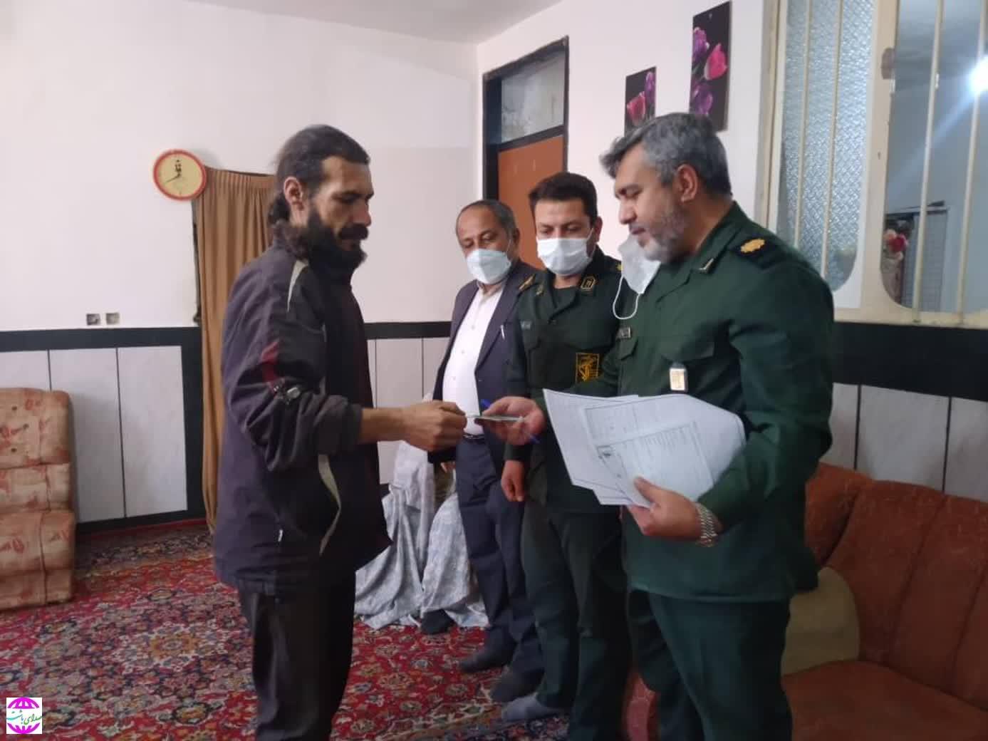 دیدار و سرکشی از خانواده های معظم شهیدان “بخش بوستان”