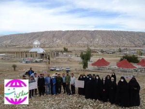 اردو یک روزه به همت حوزه های مقاومت بسیج محمدرسول الله(ص) و حضرت زهرا(س) در باشت برگزار شد