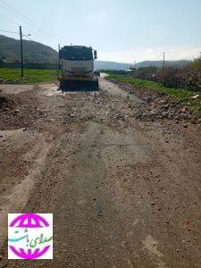 پاکسازی مسیرهای مواصلاتی و راههای روستایی بخش بوستان شهرستان باشت