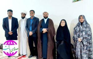 به مناسبت روز شهید : مسئول تبلیغات اسلامی شهرستان باشت با خانواده شهید فیض الله درخوش دیدار کرد