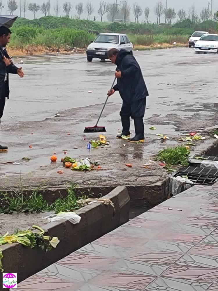 شهردار باشت: نیروهای شهرداری در مقابله با سیلاب و گرفتی معابر اخیر کار جهادی انجام دادند.