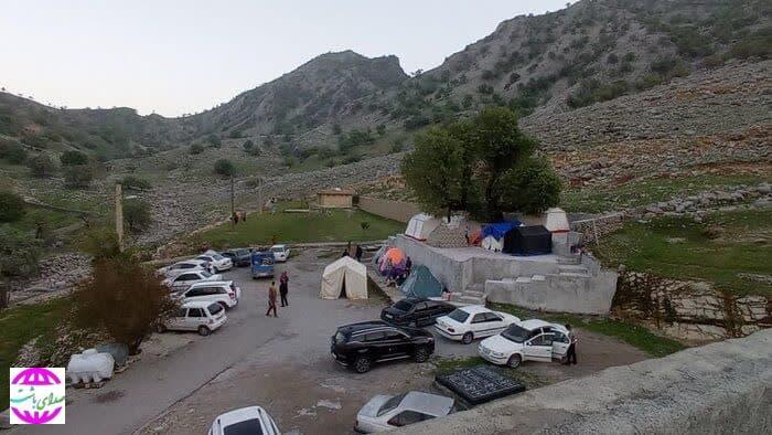 بقاع متبرکه باشت نوروز امسال میزبان ۱۲ هزار زائر بود.