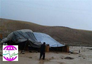 خسارت بارش باران به عشایر کهگیلویه‌و‌بویراحمد‌