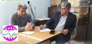 بازدید سرزده فرماندار شهرستان باشت از مدیریت جهاد کشاورزی