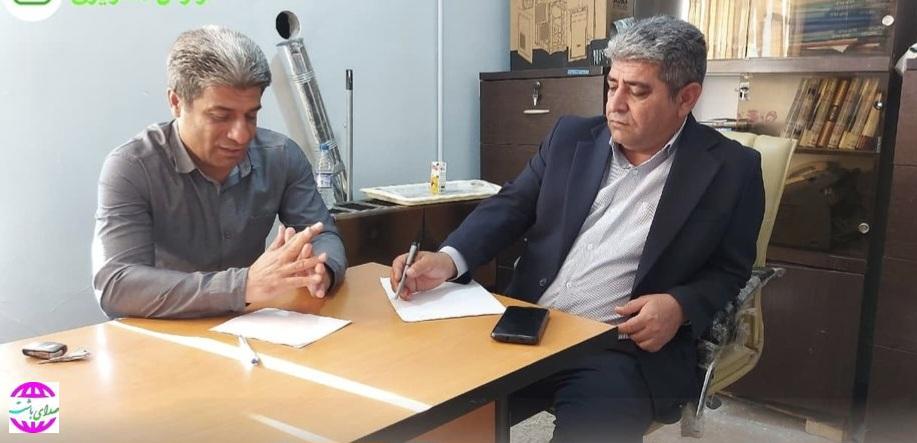 بازدید سرزده فرماندار شهرستان باشت از مدیریت جهاد کشاورزی