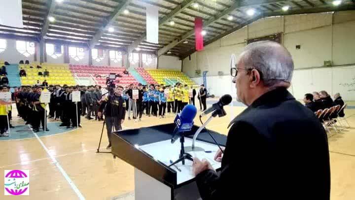 مسابقات هندبال نوجوانان کشور با حضور استاندار آغاز شد