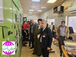 بازدید نماینده ولی فقیه در کهگیلویه و بویراحمد از تاسیسات شرکت نفت گچساران