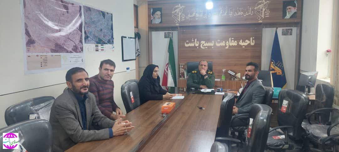 دیدار رییس و کارکنان منابع طبیعی با جانشین ناحیه مقاومت بسیج شهرستان باشت؛ برنامه‌ریزی برای کاشت نهال و مشارکت در برنامه های هفته منابع طبیعی