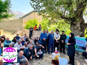 خدمات رسانی گروه جهادی بسیج مهندسین کهگیلویه و بویراحمد در روستای کوشک