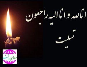 پیام تسلیت مدیرکل بنیاد شهید و امور ایثارگران استان کهگیلویه وبویراحمد در پی درگذشت فرزند مدیرکل کمیته امداد کهگیلویه و بویراحمد