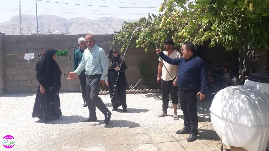 بازدید سرزده  معاون فرماندار باشت از اداره آب و فاضلاب با هدف بررسی میدانی خدمات‌رسانی