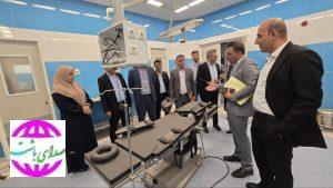 بازدید رئیس دانشگاه علوم پزشکی استان کهگیلویه وبویراحمد از بیمارستان شهدای باشت