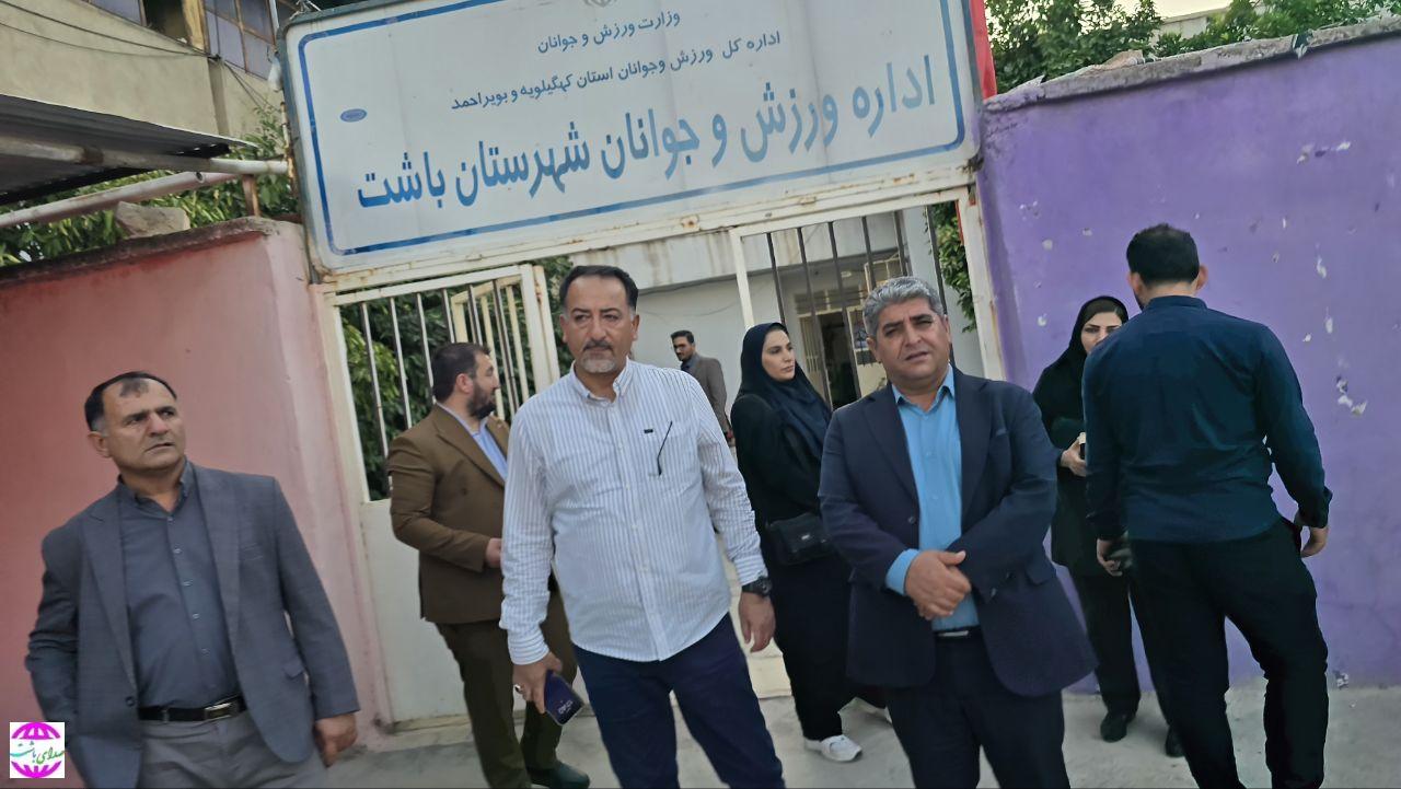 دیدار سرپرست اداره کل ورزش و جوانان استان کهگیلویه و بویراحمد با فرماندار شهرستان باشت