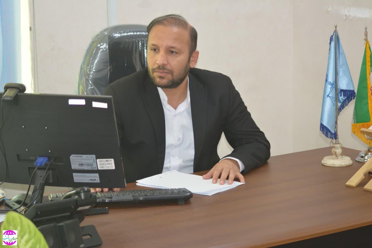 دادستان باشت مدیر برتر دستگاه قضایی شد