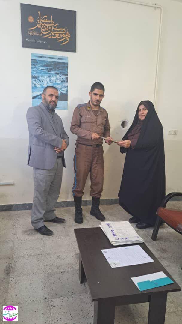 قدردانی نائب رئیس شورای شهر باشت از سربازان دادگستری به مناسبت روز سرباز