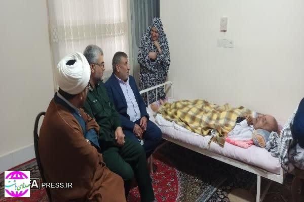 سرکشی مسئولان نظامی از جانباز دوران دفاع مقدس در باشت+ تصاویر