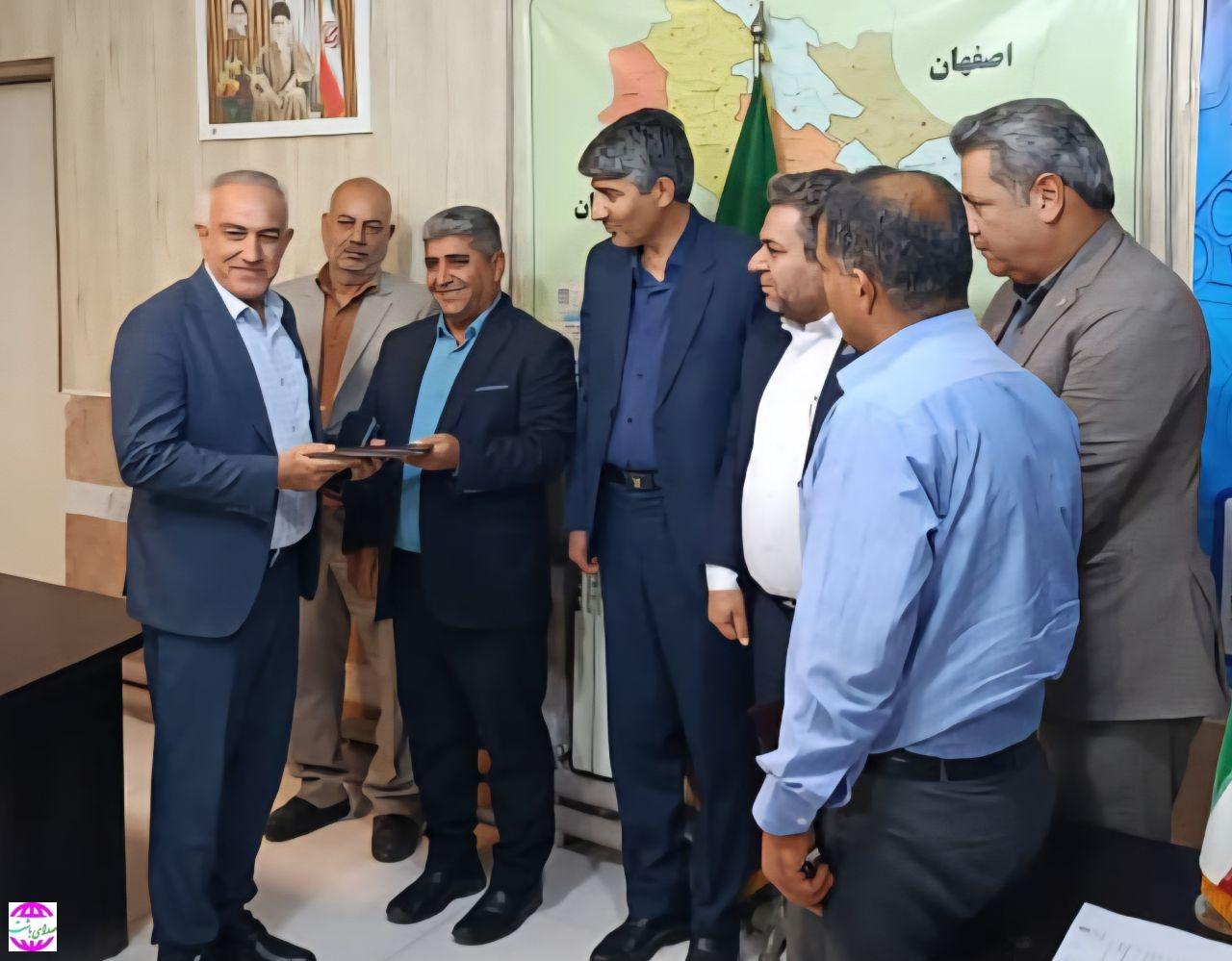 سرپرست جدید شرکت گازشهرستان باشت معارفه شد