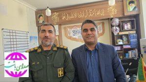 بررسی برنامه های مشترک ناحیه مقاومت بسیج باشت با اداره اوقاف و امور خیریه این شهرستان