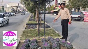 شهردار باشت خبر داد:   گلکاری گسترده در سطح شهر باشت