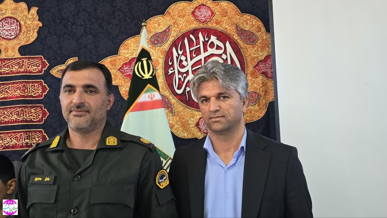پیام نائب رئیس شورای شهرستان باشت به فرمانده  جدید نیروی انتظامی این شهرستان