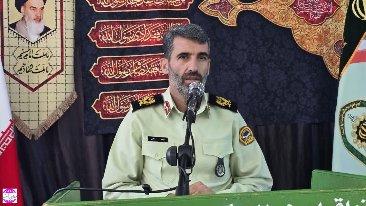 سردار صالحی در مراسم تودیع و معارفه فرمانده انتظامی باشت: امنیت سرمایه مردم است / پلیس در تراز انقلاب اسلامی خدمتگزار بی‌منت مردم است
