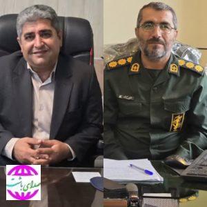 ‌قدردانی‌  فرماندار و  فرمانده ناحیه مقاومت بسیج شهرستان باشت از حضور باشکوه مردم در مراسم تشییع پیکر شهدای گمنام